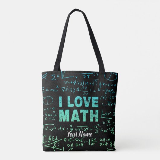 Tote Bag Professeur De Mathématiques Ou Professeur De Mathé (Dos)