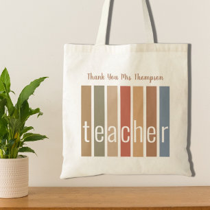 Tote Bag Professeur de Merci personnalisé