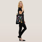 Tote Bag Professeur de microbiologie de Noël Microbe (Sur le modèle)