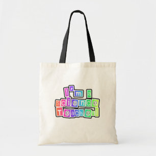 Tote Bag Professeur de Sciences intelligent de couleurs