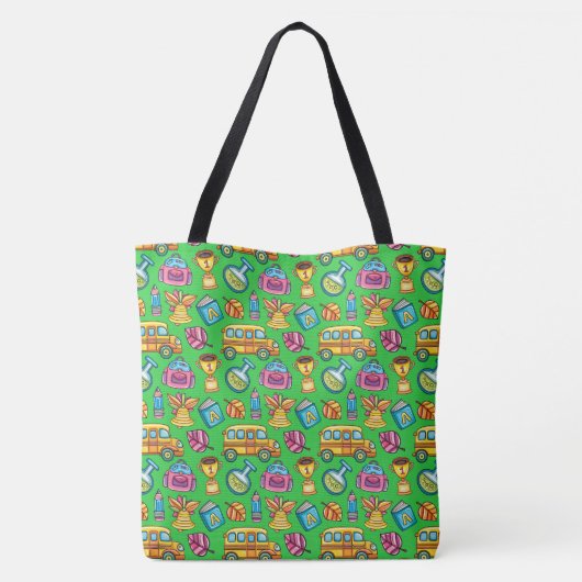 Tote Bag Professeur - École (Dos)