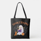 Tote Bag Professeur effrayant (Dos)