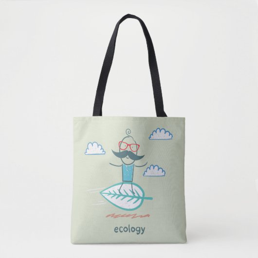 Tote Bag Professeur en écologie (Devant)
