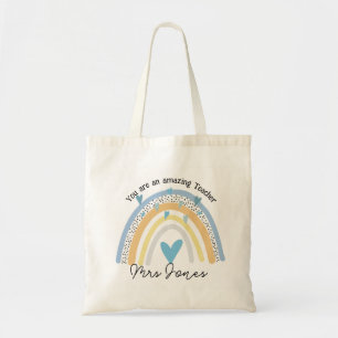 Tote Bag professeur merci de m' avoir fait prendre la retra