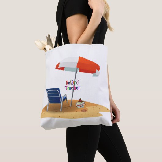 Tote Bag Professeur retraité (De près)