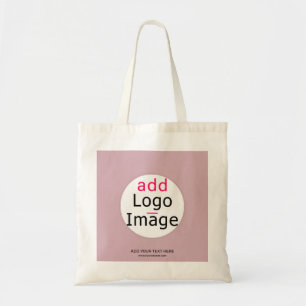Tote Bag Professional Customizable Business Dusty Rose Hue
