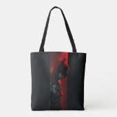 Tote Bag Profil Batman Red Bar (Dos)