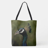 Tote Bag Profil de Peacock (Dos)