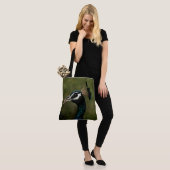 Tote Bag Profil de Peacock (Sur le modèle)