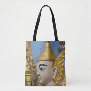 Tote Bag Profil de statue de Bouddha