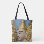 Tote Bag Profil de statue de Bouddha (Dos)