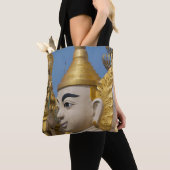 Tote Bag Profil de statue de Bouddha (De près)