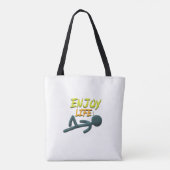 Tote Bag Profitez de la vie (Dos)