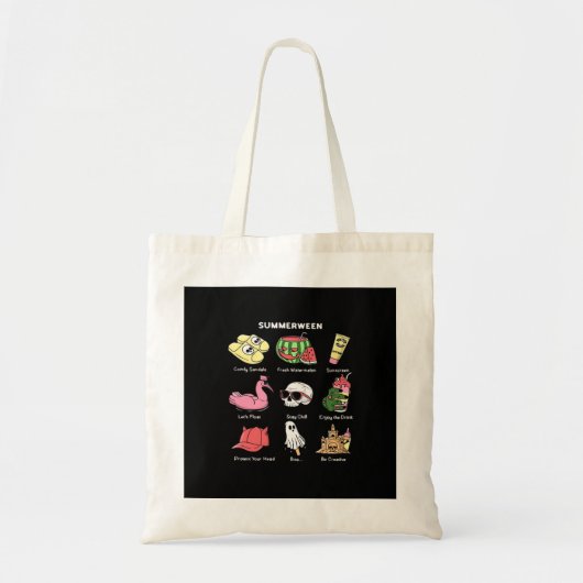 Tote Bag Profitez de Summerween Classique (Devant)