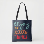 Tote Bag Profitez des petites choses (Devant)