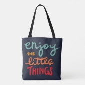 Tote Bag Profitez des petites choses (Dos)