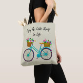 Tote Bag Profitez Des Petites Choses De La Vie (De près)
