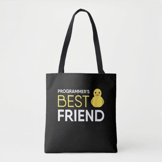 Tote Bag Programmateurs de débogage de canard en caoutchouc (Devant)