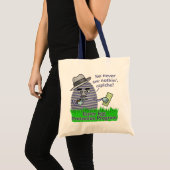 Tote Bag Programme drôle de protection d'oeuf de pâques (Devant (produit))