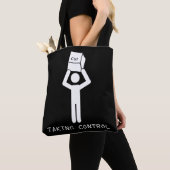 Tote Bag Programmeur de commande de clavier Informatique Ne (De près)