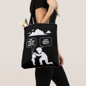 Tote Bag Programmeur informatique développeur Linux Nerd (De près)