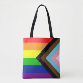 Tote Bag Progress Pride 2022 Unisexe  (Devant)
