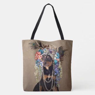 Tote Bag Projet d'animaux familiers d'abri - minuit