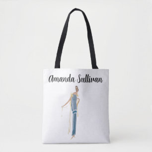 Tote Bag Projet de robe, été, l'accroche-coeur (1924)
