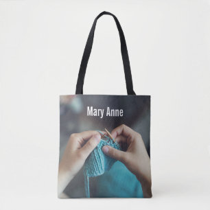 Tote Bag Projet personnalisé Tricot
