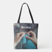 Tote Bag Projet personnalisé Tricot (Dos)