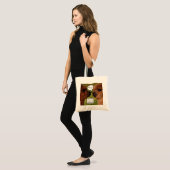 Tote Bag Projets drôles d'Alpacalypse d'alpaga (Devant (modèle))