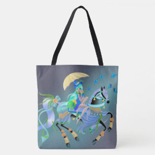 Tote Bag Promenade Cheval Enchantée