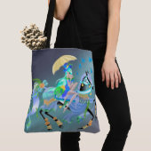 Tote Bag Promenade Cheval Enchantée (De près)