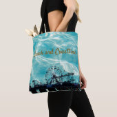 Tote Bag Promenade ciel bleu (De près)