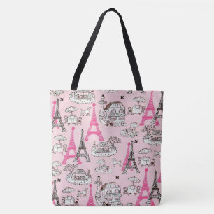 Tote Bag Promenade de Paris