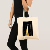 Tote Bag Promenade nocturne d'hiver (Devant (produit))