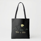 Tote Bag Promenez-vous randonnées randonneurs randonnées pi (Devant)