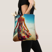 Tote Bag Promenez-Vous Sur La Plage (De près)