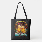 Tote Bag Promoted To Grandpa Future (Dos)
