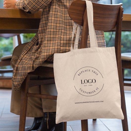 Tote Bag Promotionnels Personnalisé logo site Web commerce