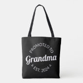 Tote Bag Promu À Grand-Mère Est. 2024 I (Dos)