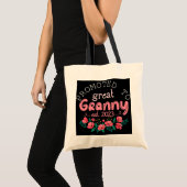Tote Bag Promu à Granny Est 2023 Première Grand-mère (Devant (produit))