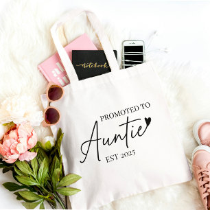 Tote Bag Promu à la tante EST 2025 Nouveau cadeau de tant