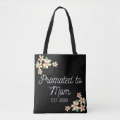 Tote Bag Promu à maman est. 2020 (Devant)