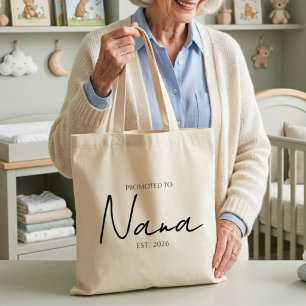 Tote Bag Promu à Nana Chic Tous les Jours Script