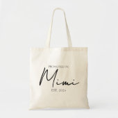 Tote Bag Promu en Mimi Chic Everyday Script (Devant)