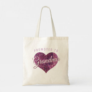 Tote Bag Promue Grand-mère d'Exception 3 Photo Faux Paillet