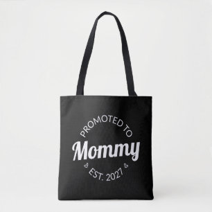 Tote Bag Promue Maman dès 2027 Annonce Nouvelle Maman Je