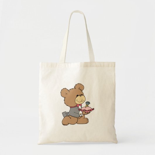 Tote Bag proposition ou conception de l'ours en peluche por (Devant)