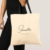 Tote Bag Proposition simple et personnalisée d'aide d'État